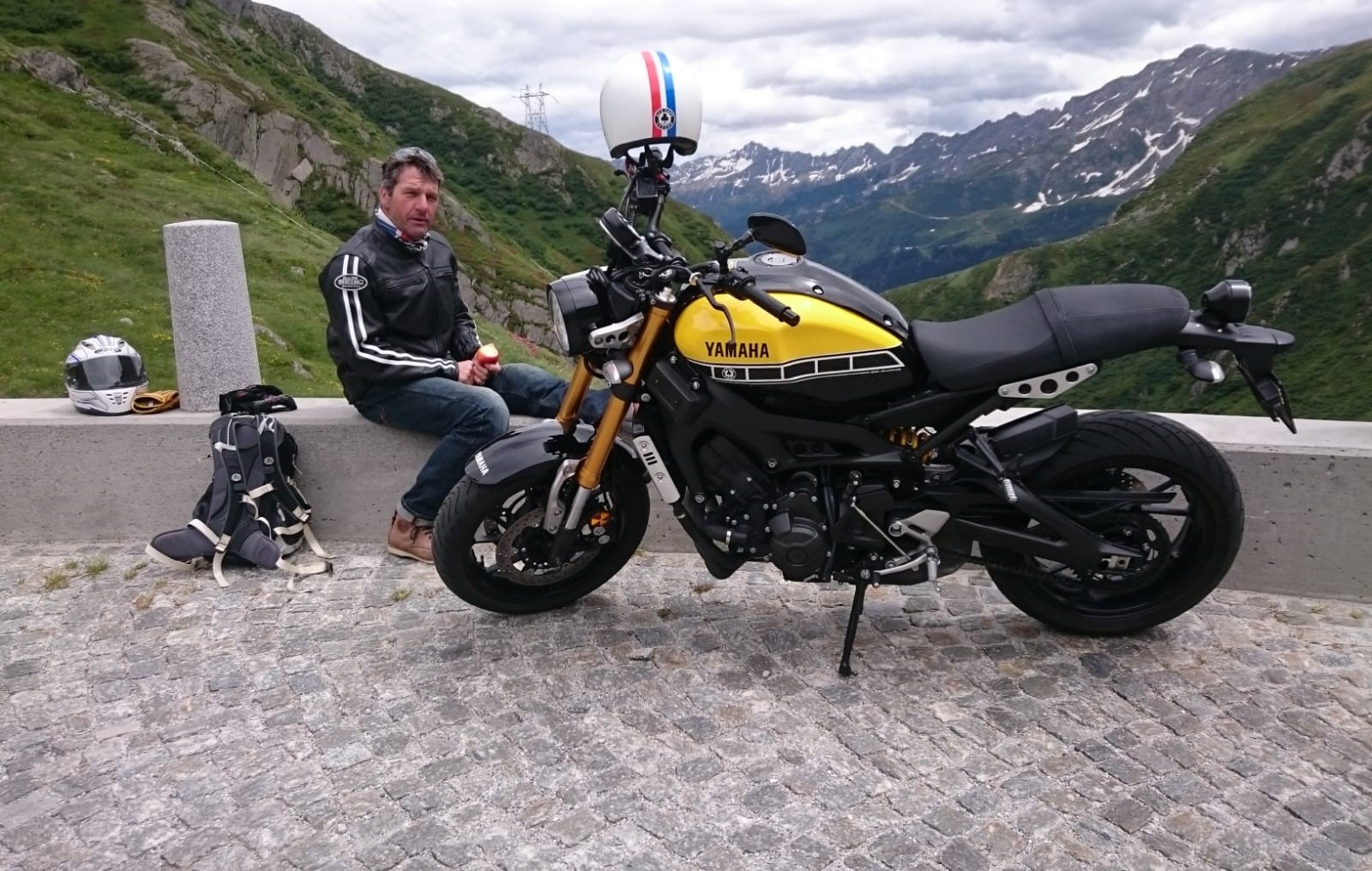 Pierre-Alain Gimmel bei der Arbeit als Polier.