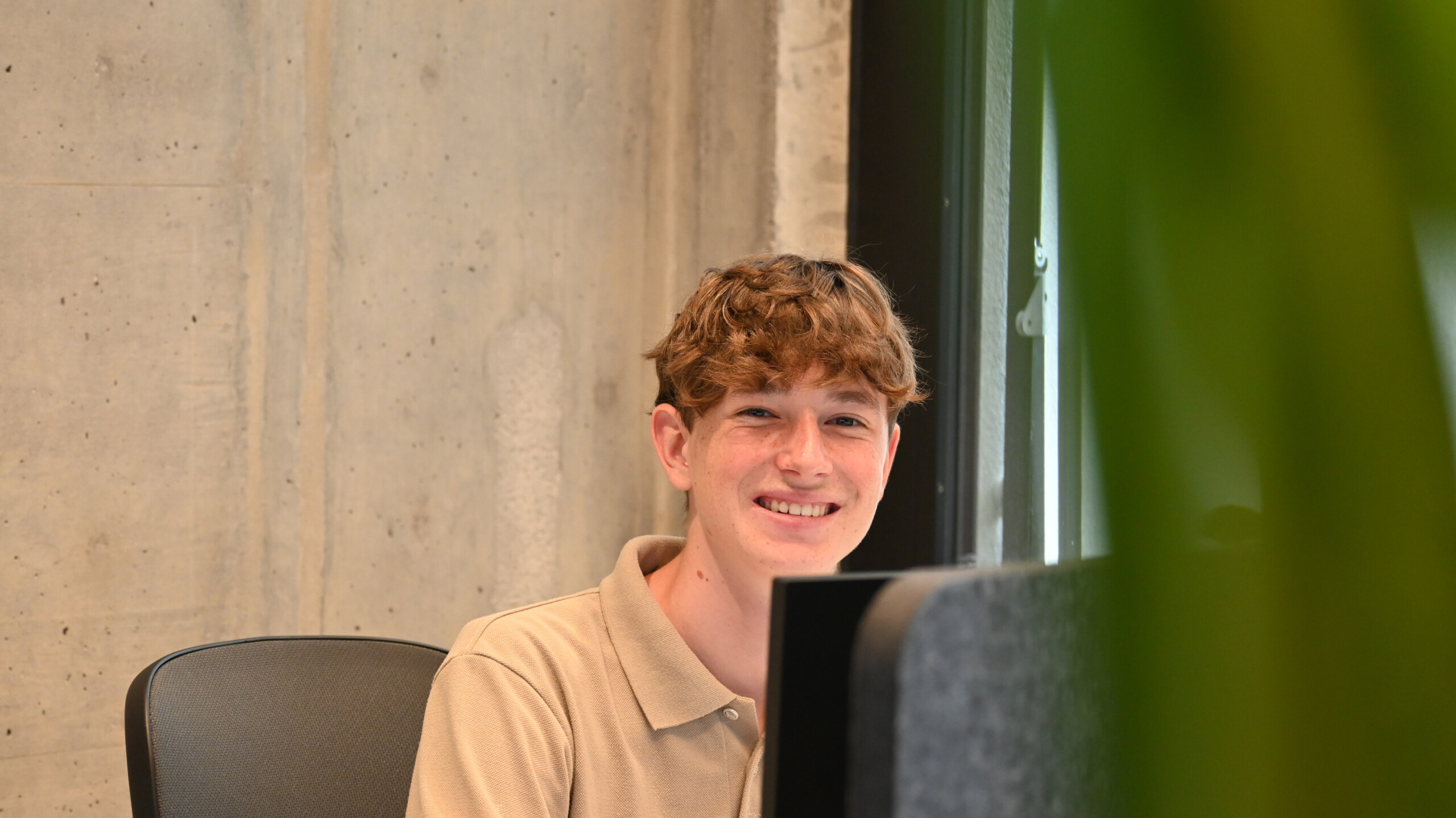 Lernender KV Kaufmann Luis Baumgartner