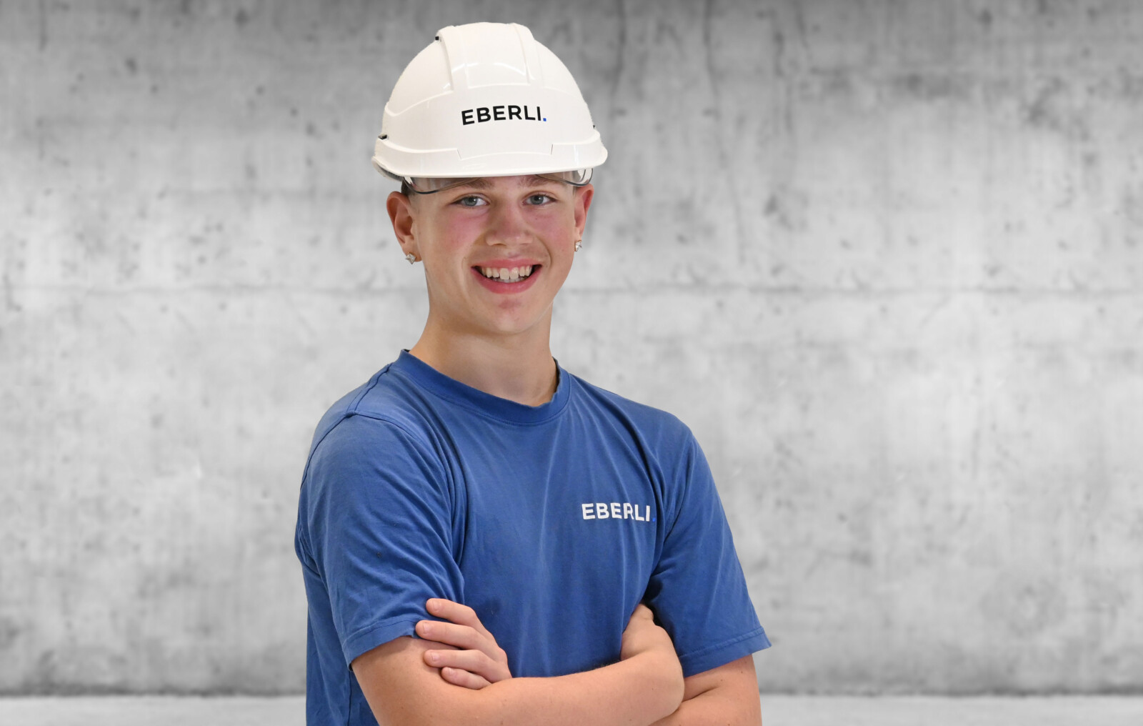 Maurer Lernender Leandro Plüss