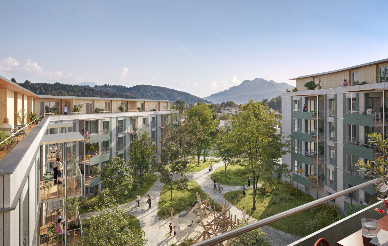 Visualisierung Generationenprojekt Buchrain.