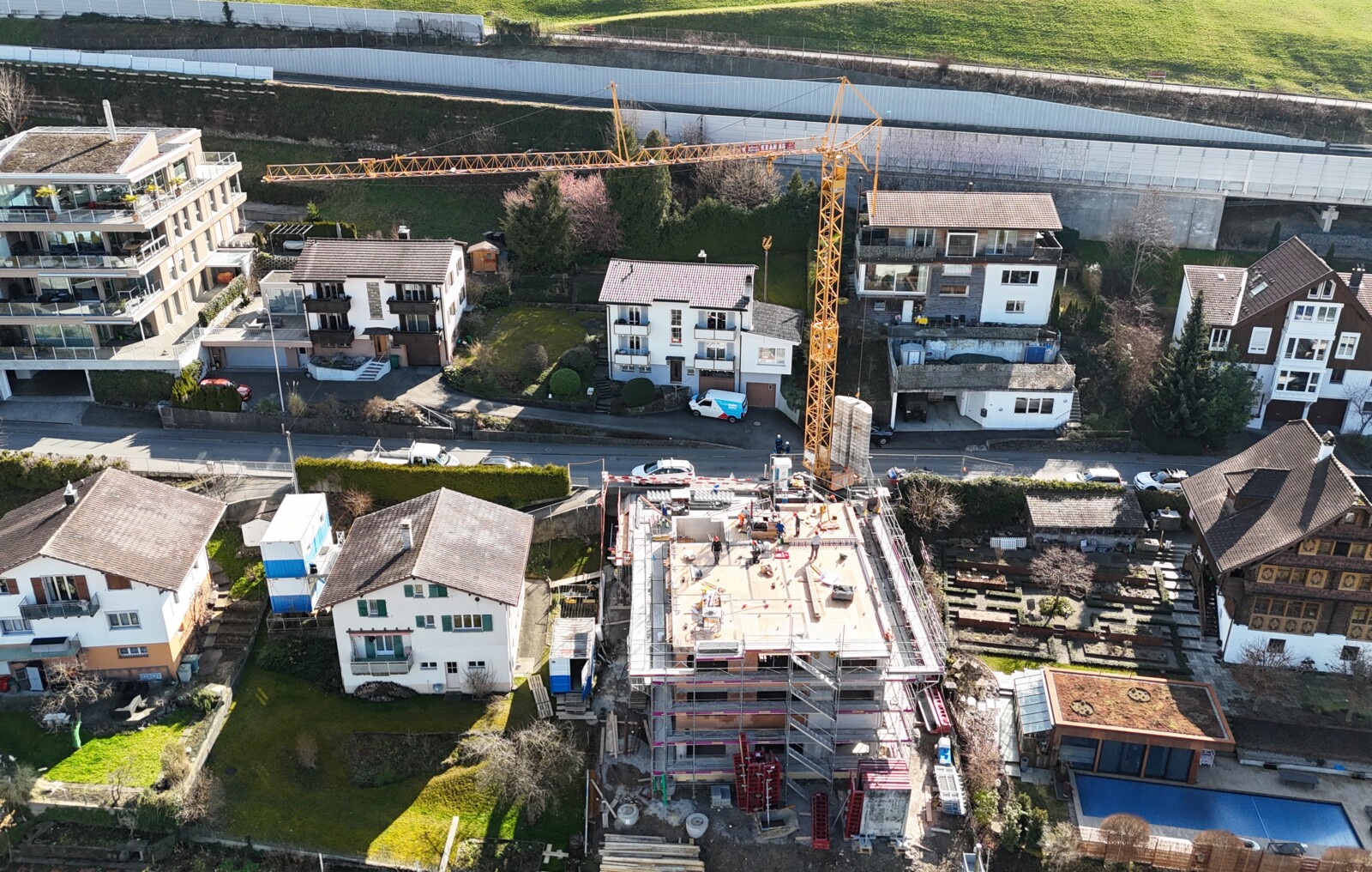 Ersatzneubau Güterstrasse Buochs.